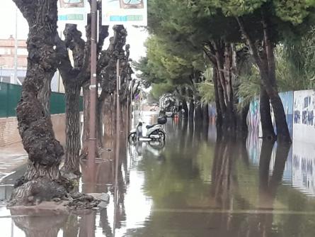 191017 Carrer Millera inundat