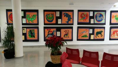 040418 Expo bestiari Institut Cubelles 1