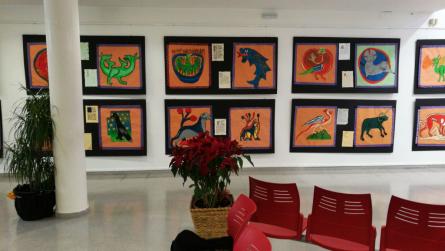 040418 Expo bestiari Institut Cubelles 1