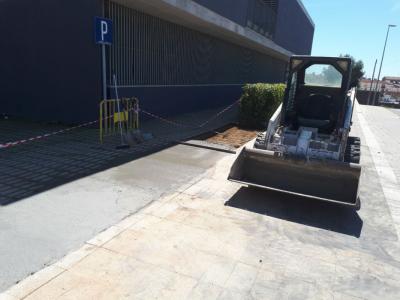 Obres CAP zona reservada