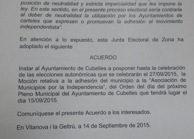 Junta electoral de zona