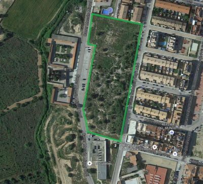 Ubicació del parc projectat