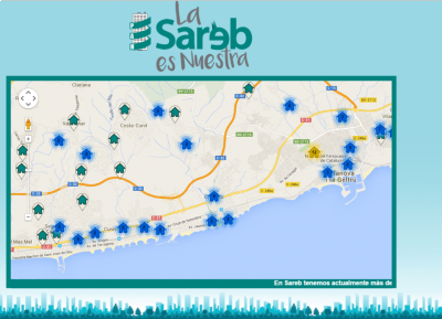 Mapa SAREB